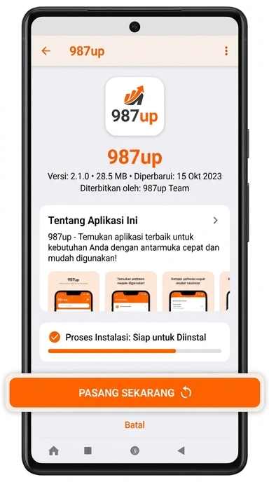 Unduh dan Instal APK 987up Terbaru di Indonesia