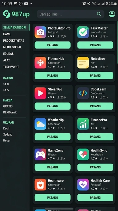 Pusat Akses Aplikasi Populer – 987up