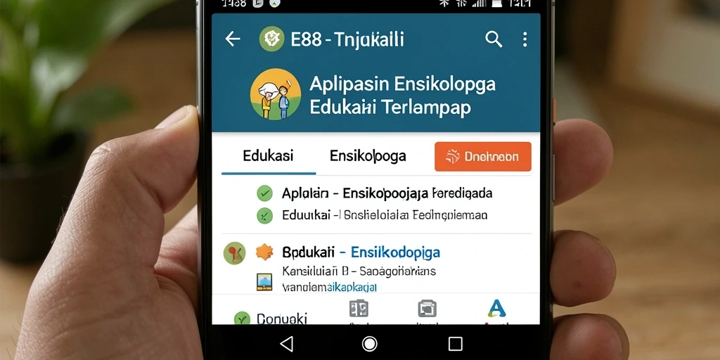 Tampilan antarmuka E88 yang modern dan fungsional.