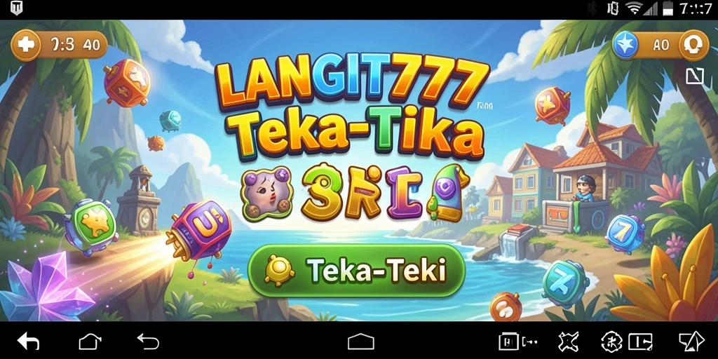 Tampilan menarik dari LANGIT777 dengan berbagai teka-teki menantang.