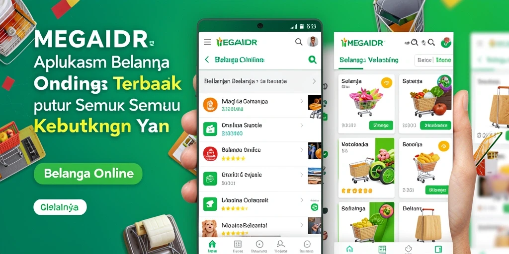 Tampilan antarmuka pengguna MEGAIDR yang sederhana dan menarik.